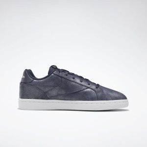 Reebok Royal Complete Clean LX Turnschuhe Damen - Navy/Weiß Silber - DE 127-XEF